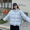 Women's Plaid Bow Print Warm Cotton Coat