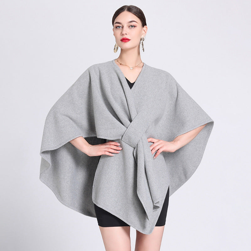 Fashion Shawl Cape Outer Wear