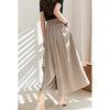 Stacked Design Loose Women's Wide-leg Pants