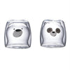 3D Double Layer Lovely Panda Cup Skull Wine Cup