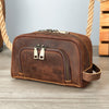 Crazy Horse Leather Retro Neutral Multifunctional Handbag