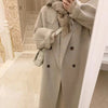 Cotton And Thickening Women's Small Woolen Overcoat