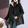 Mid-length Loose And Simple Cotton-padded Coat