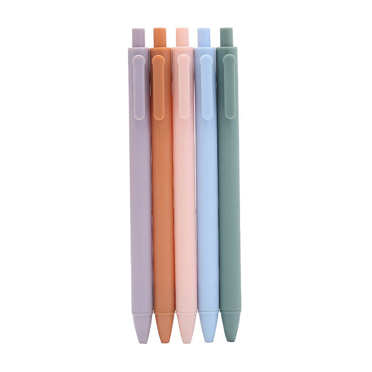 Morandi Macaron Press Gel Pen Learning Stationery