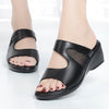 Wedge Sandals Women's Platform Platform Hollow-out Mid Heel Peep Toe Slippers