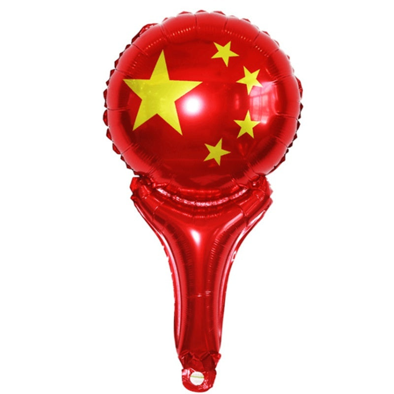 National Day Flag Barrettes Creative Hair Accessories Kindergarten Prizes