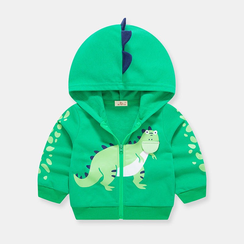 Children's Autumn Clothing Dinosaur Characteristic Coat Cardigan - Eshtree