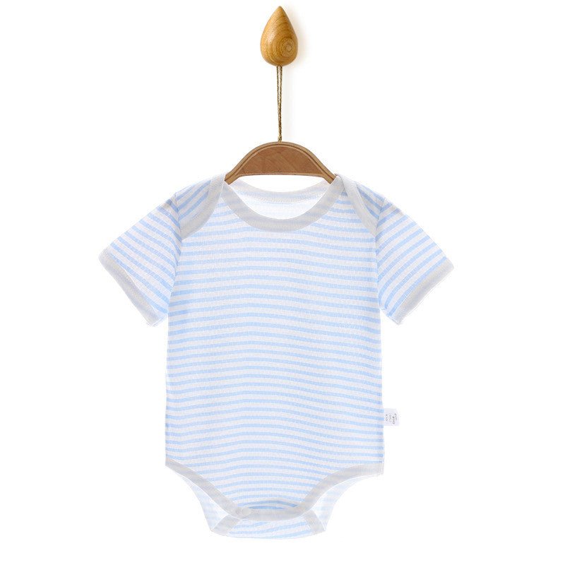 Children's Clothes Short Sleeve Khaki Triangle Climbing One Piece - Eshtree