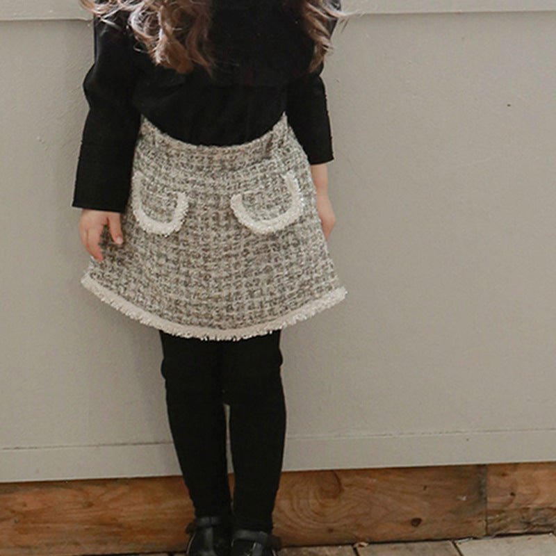 Children's Clothing Girls Small Fragrance Ladies Short Skirts Skirts - Eshtree