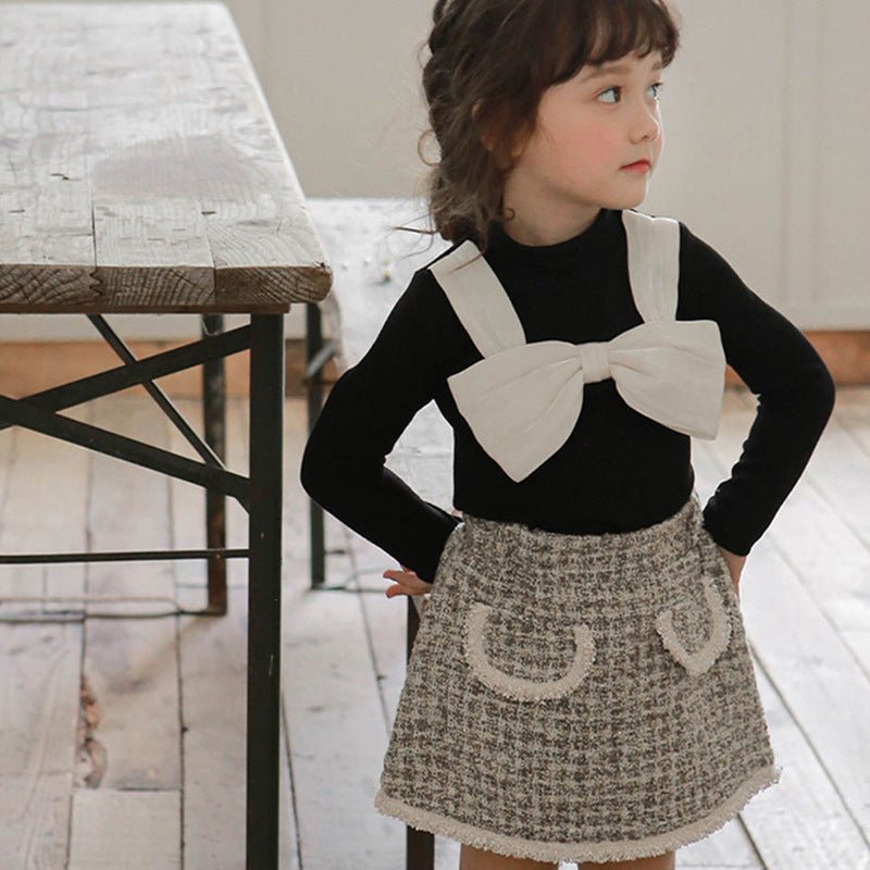 Children's Clothing Girls Small Fragrance Ladies Short Skirts Skirts - Eshtree