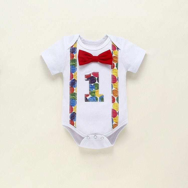 Children's Clothing Summer Clothing Baby Romper Birthday - Eshtree