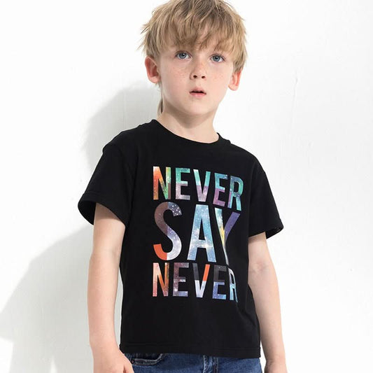 Children's letter print T-shirt - Eshtree