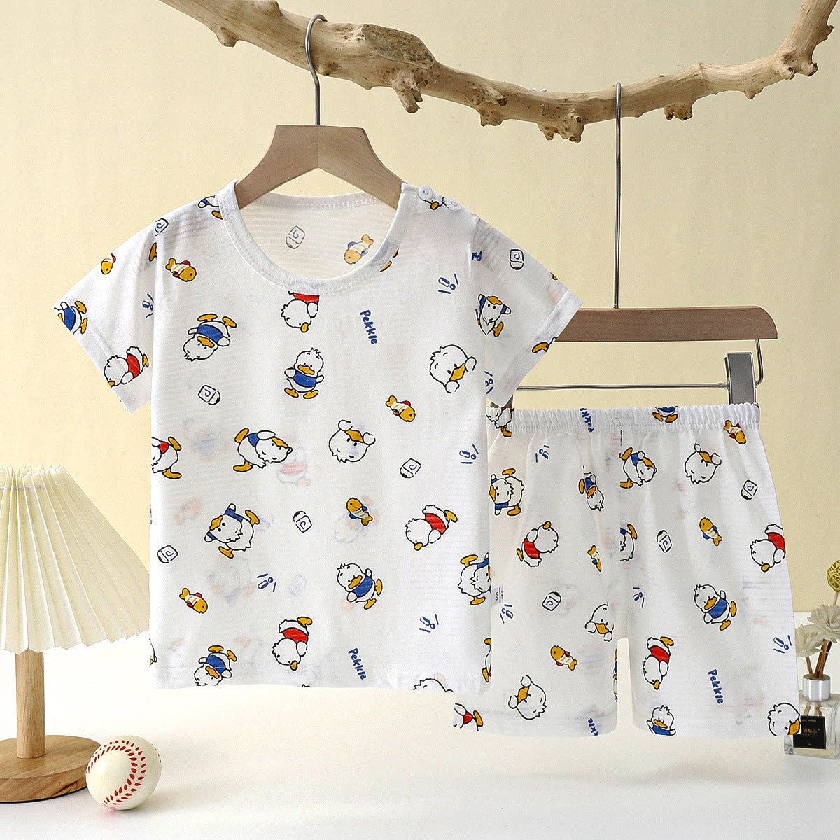 Children's Loungewear Pajamas Pure Cotton Underwear Set - Eshtree