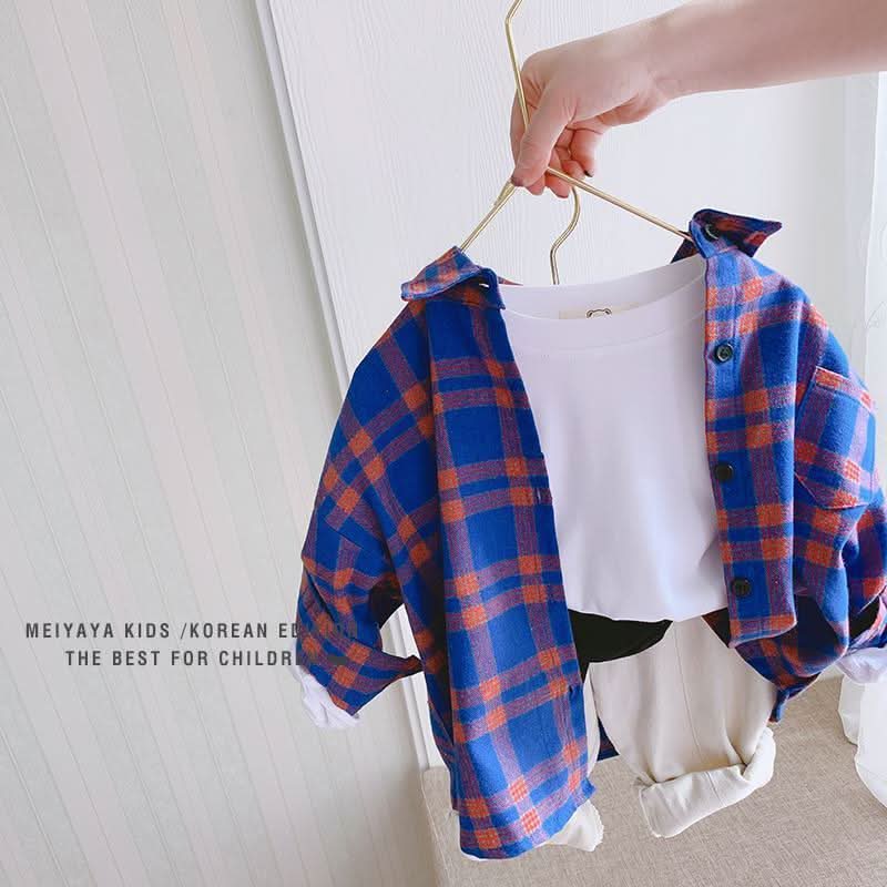 Children's Plaid Shirts In Baby Shirts For Men And Women - Eshtree