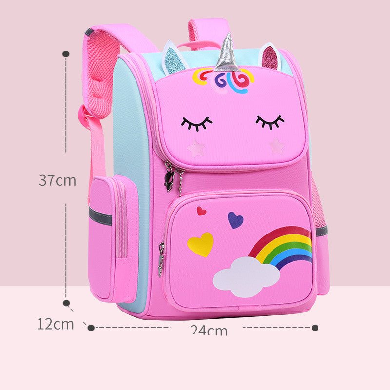 Childrens School Bags Primary School Students Grades 1 to 6 Printing - Eshtree