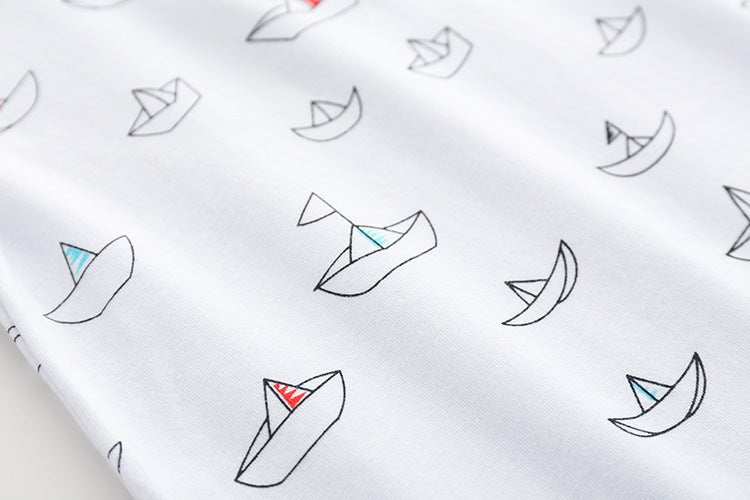 Children's Short - sleeved Polo Shirt Lapel T-shirt - Eshtree