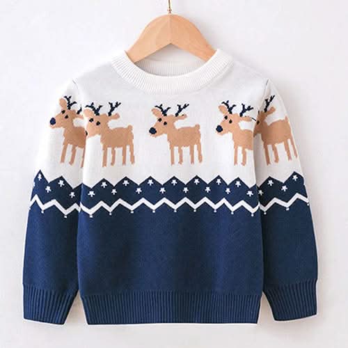 Children's Sweaters Christmas Long Sleeves - Eshtree
