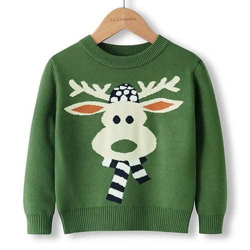 Children's Sweaters Christmas Long Sleeves - Eshtree