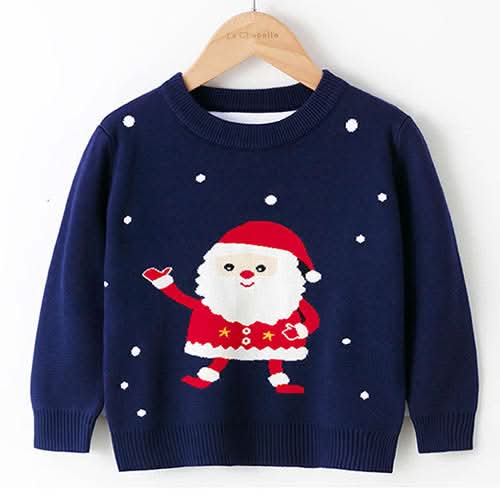 Children's Sweaters Christmas Long Sleeves - Eshtree