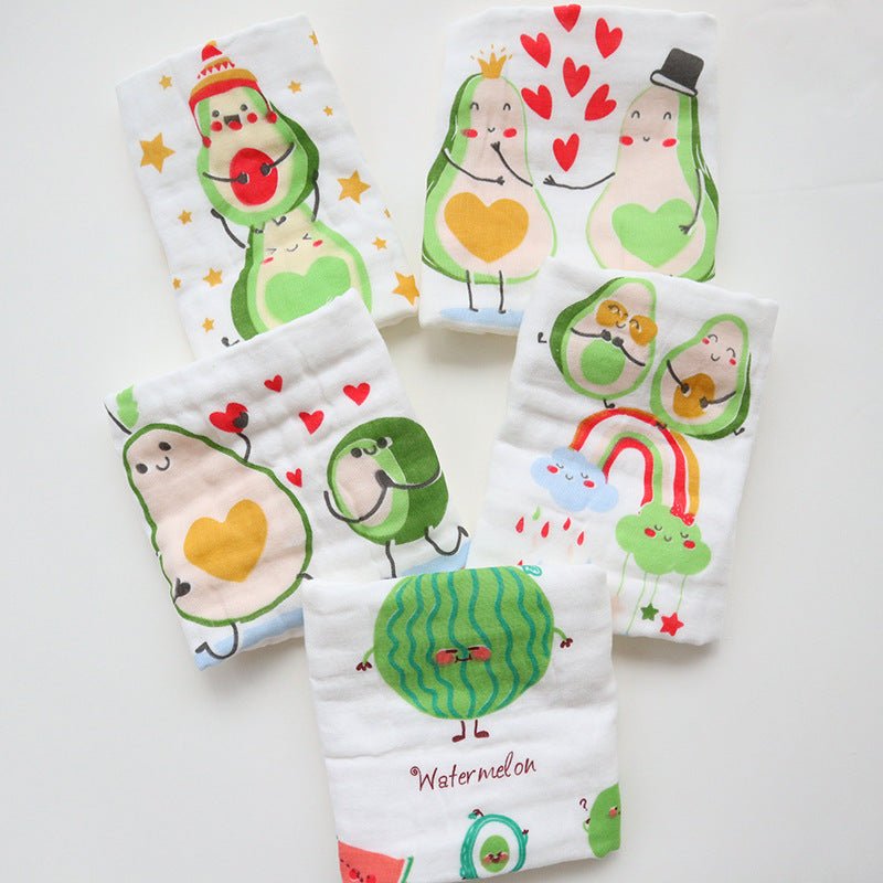 Children's Towel Embroidery Baby Saliva Towel - Eshtree