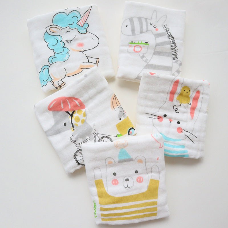 Children's Towel Embroidery Baby Saliva Towel - Eshtree