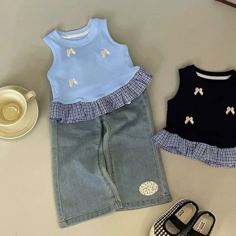 Children's Vest Top Girls' Western Style - Eshtree