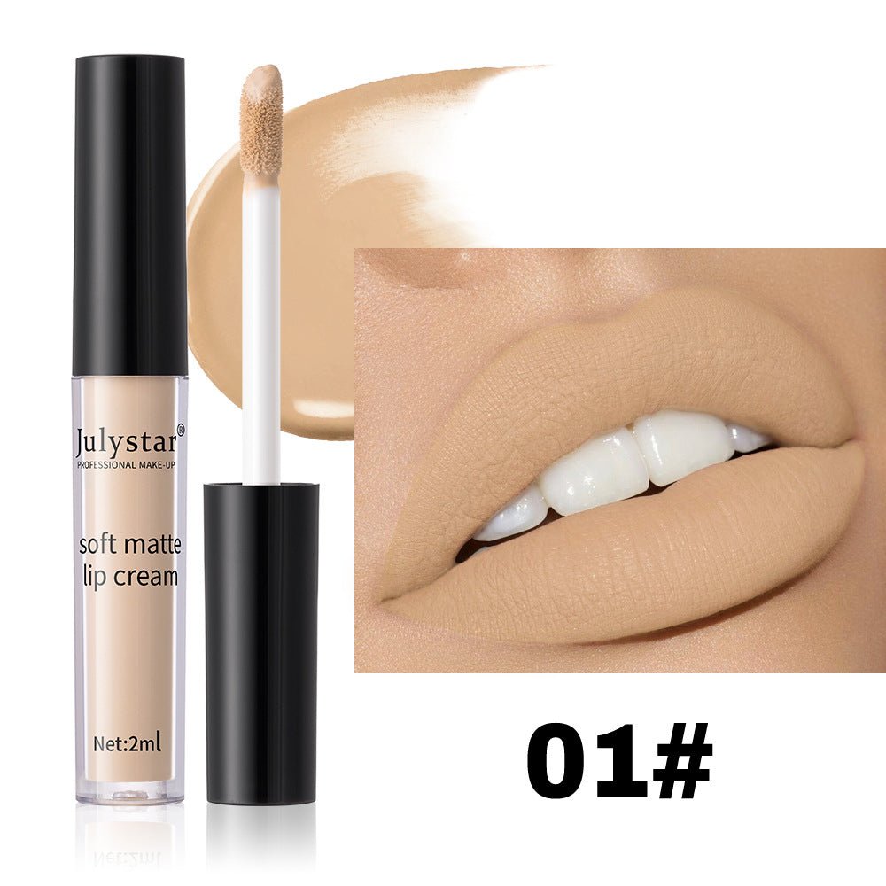 Christmas Makeup Does Not Fade Nonstick Cup Matte Finish Lip Lacquer - Eshtree