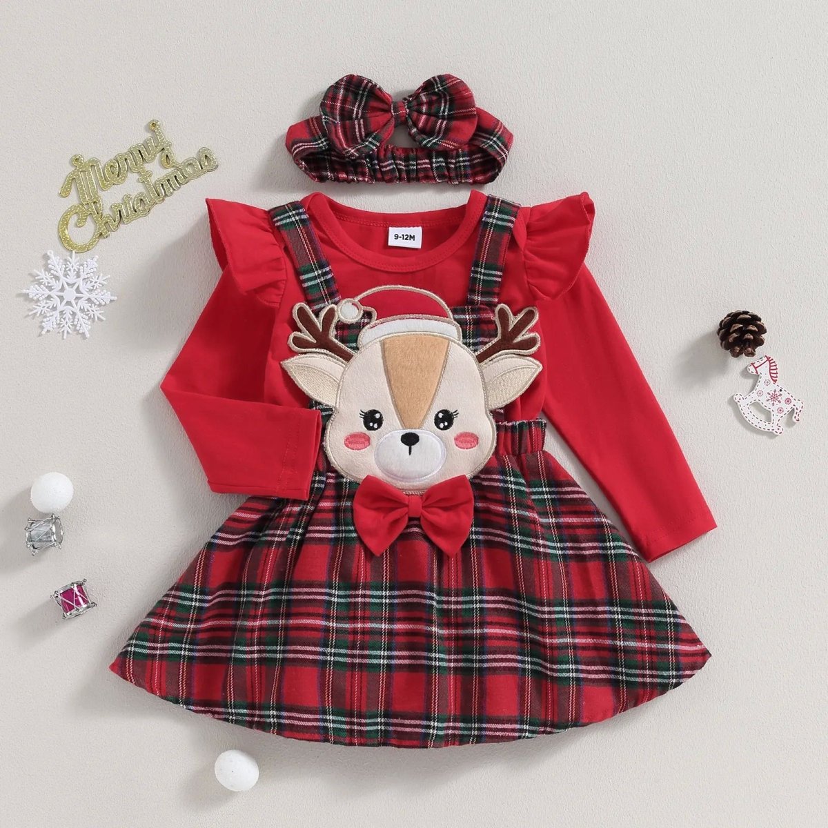 Christmas Newborn Baby Girl Clothing - Eshtree