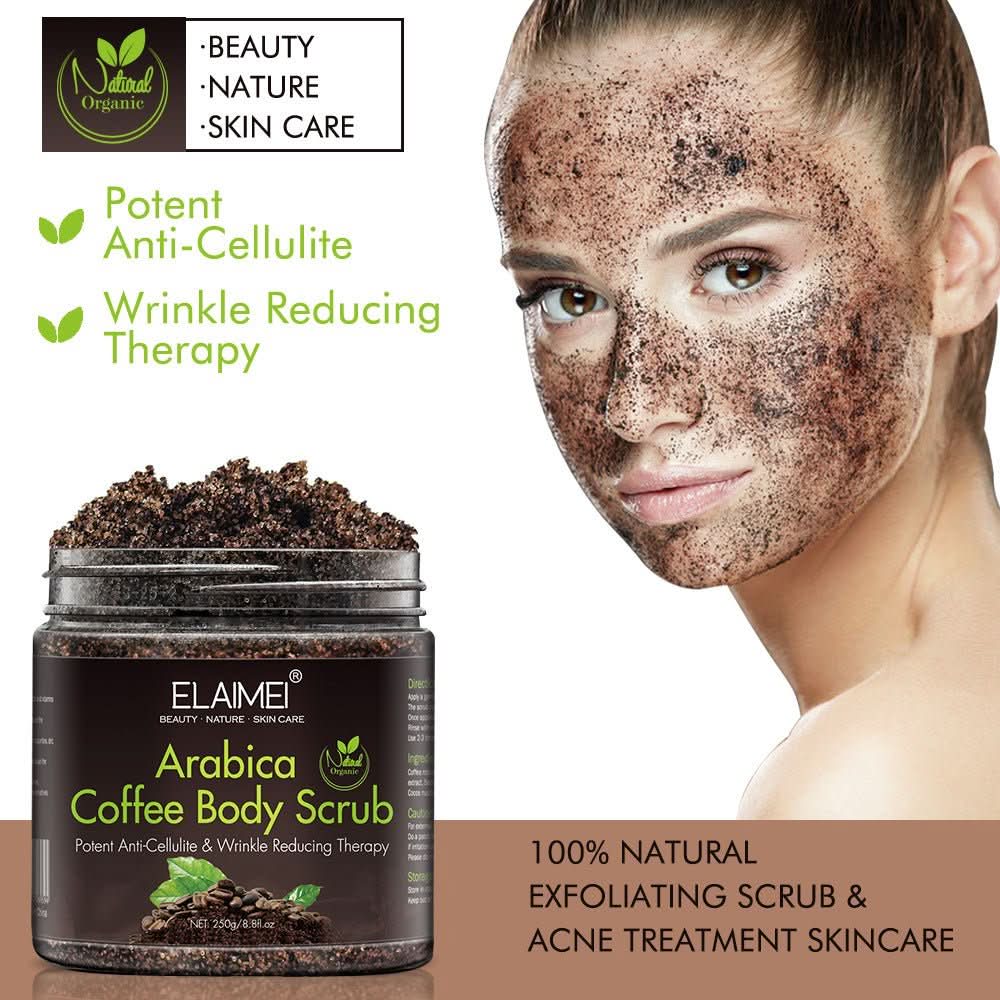 Coffee scrub exfoliating body scrub - Eshtree