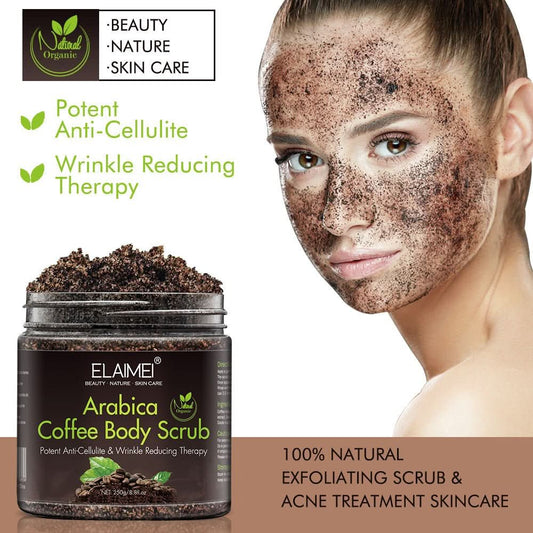 Coffee scrub exfoliating body scrub - Eshtree