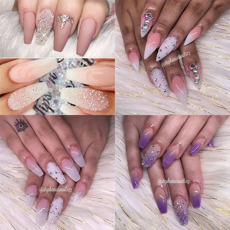 Color shaped pointed nail drill - Eshtree