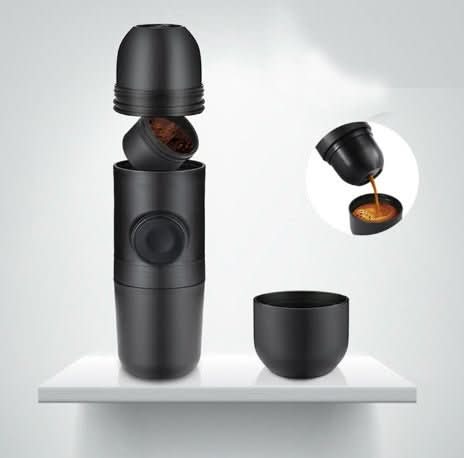 Condensed portable mini coffee machine - Eshtree