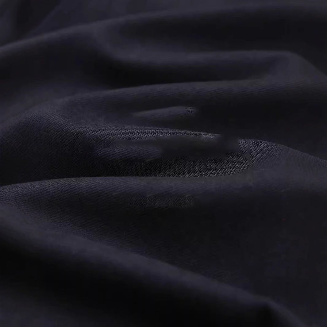 Cotton Fabric Lapel Simple Profile Shirt - Eshtree