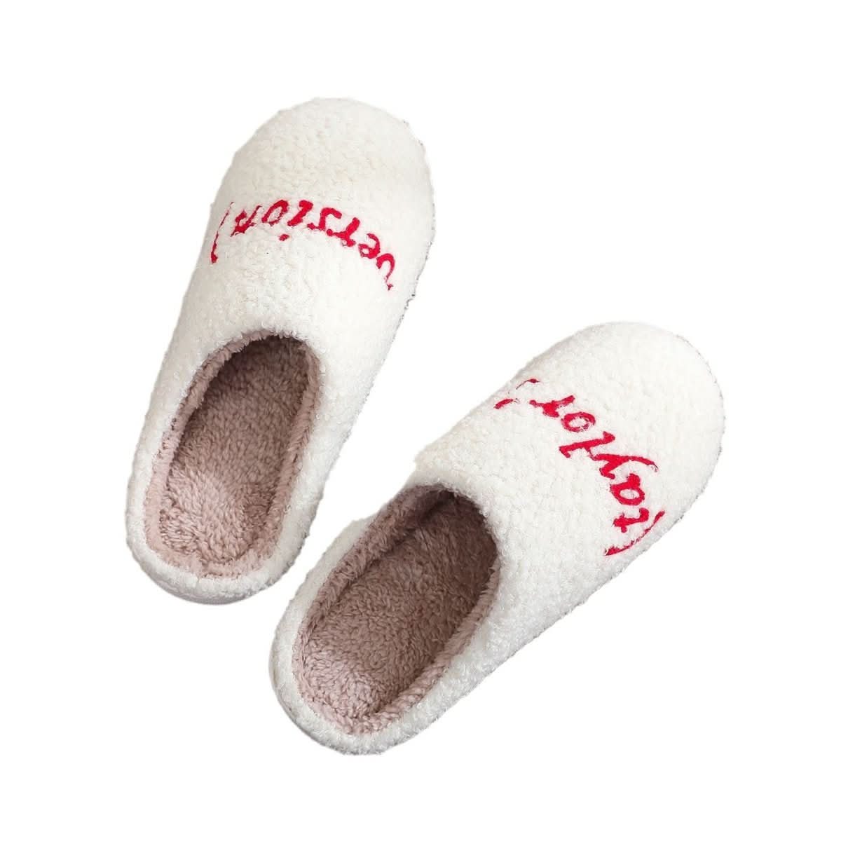 Cotton Slippers Spring Cotton Thick Plush Home Slippers - Eshtree