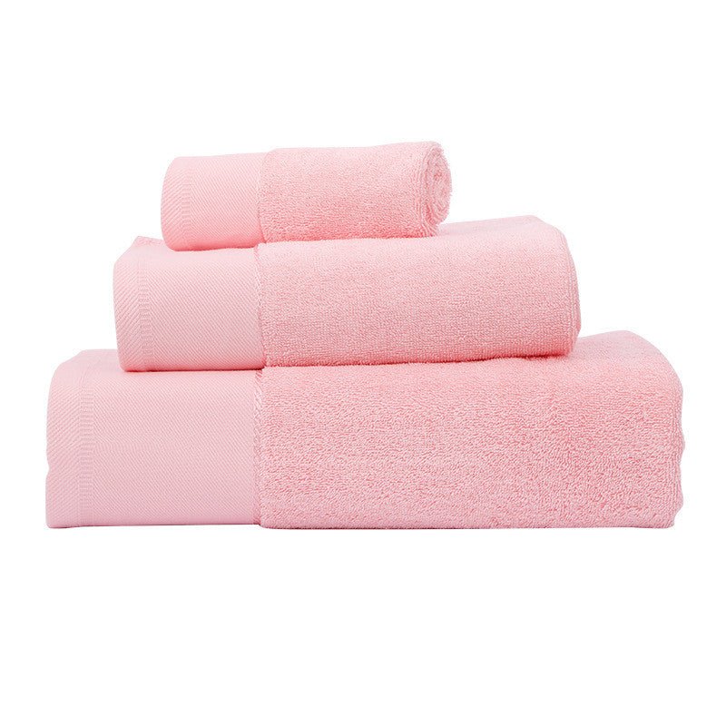 Cotton Towel Bath Towel Three Piece Water Absorbing Gift Towel Bath Towel Set - Eshtree
