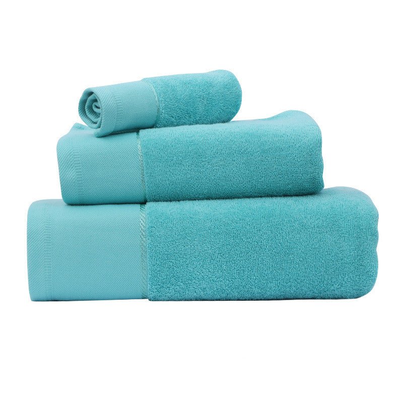 Cotton Towel Bath Towel Three Piece Water Absorbing Gift Towel Bath Towel Set - Eshtree