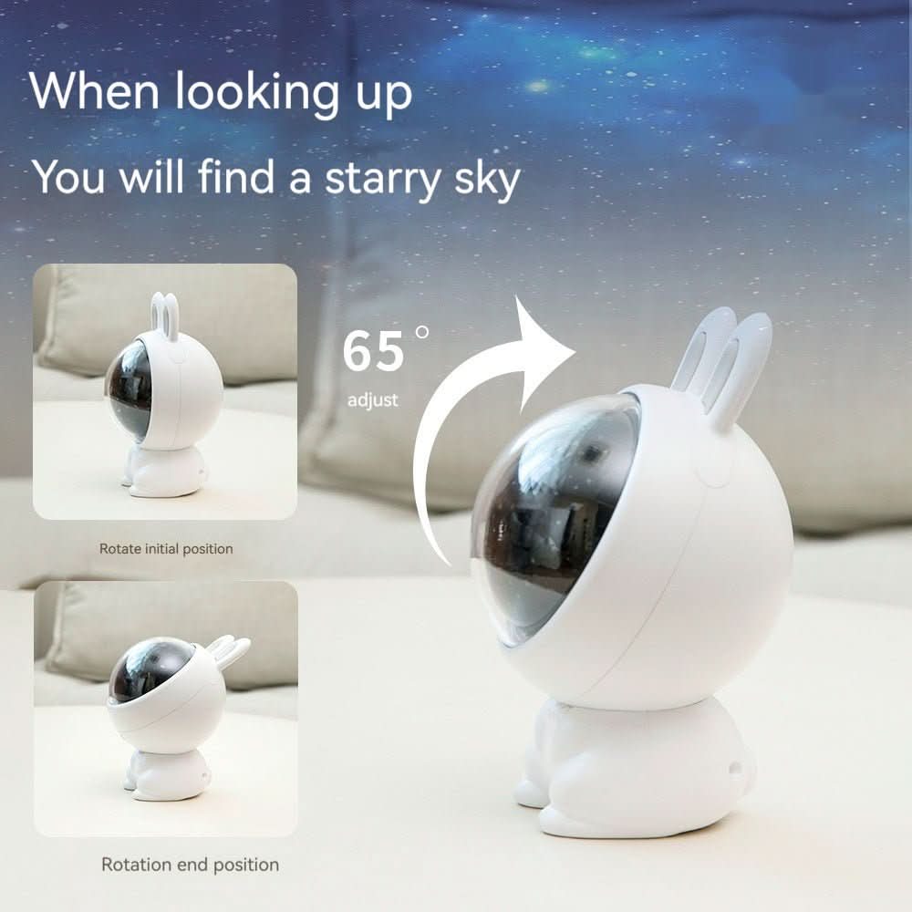 Creative Rabbit Star Light Projector Lamp Children Home Decor - Eshtree