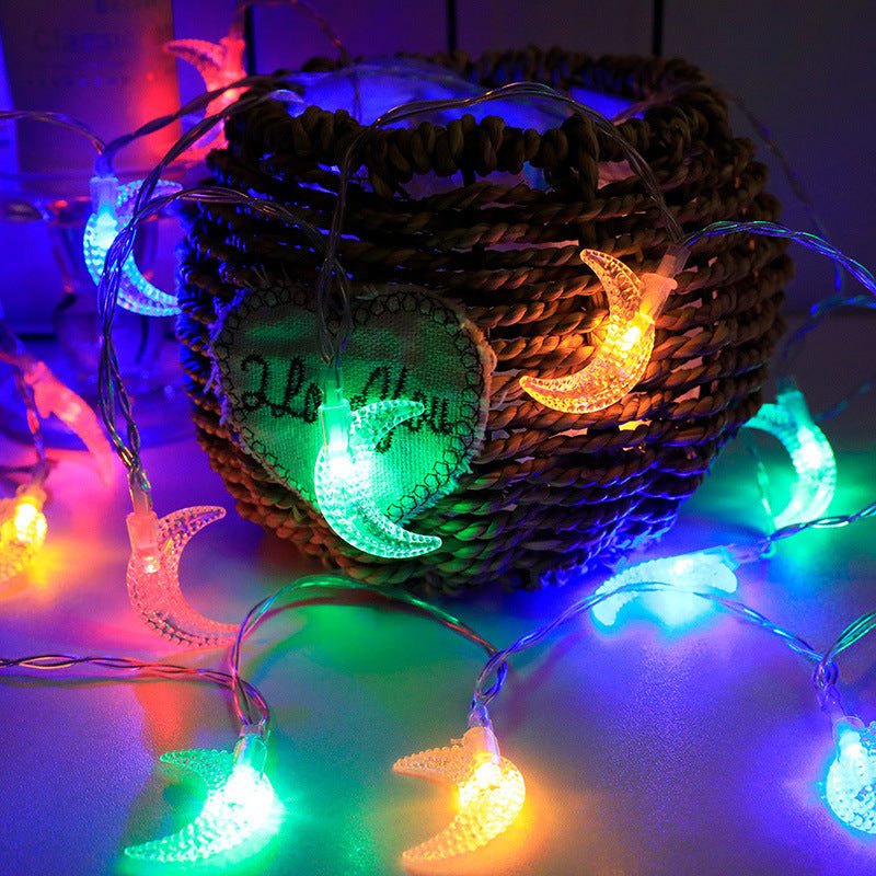 Creative Simple Moon Holiday Decoration LED Lighting Chain - Eshtree