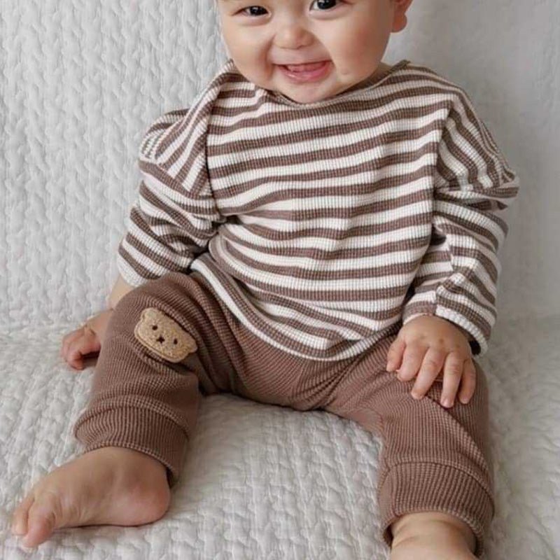 Cute And Comfortable Striped Top For Babies - Eshtree