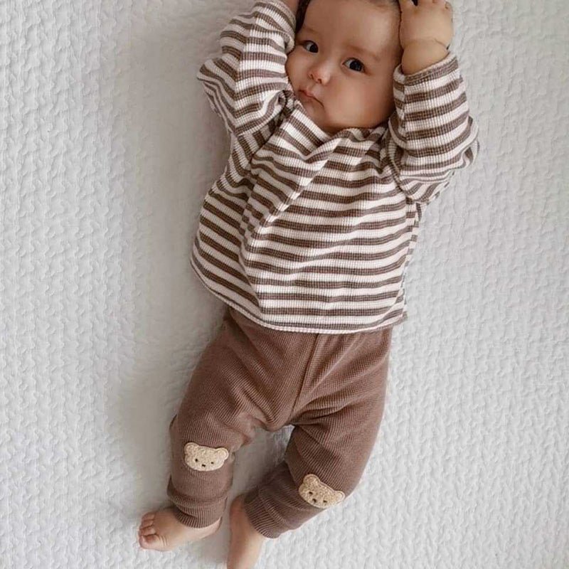 Cute And Comfortable Striped Top For Babies - Eshtree