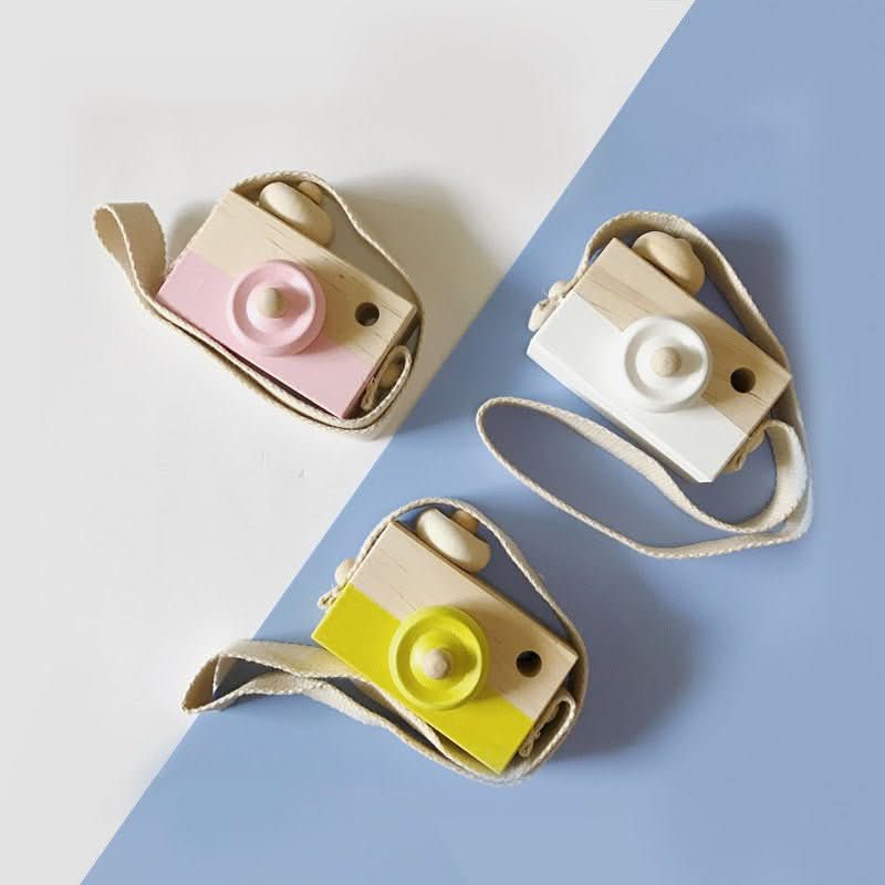 Cute Wooden Toys Camera Baby Kids - Eshtree