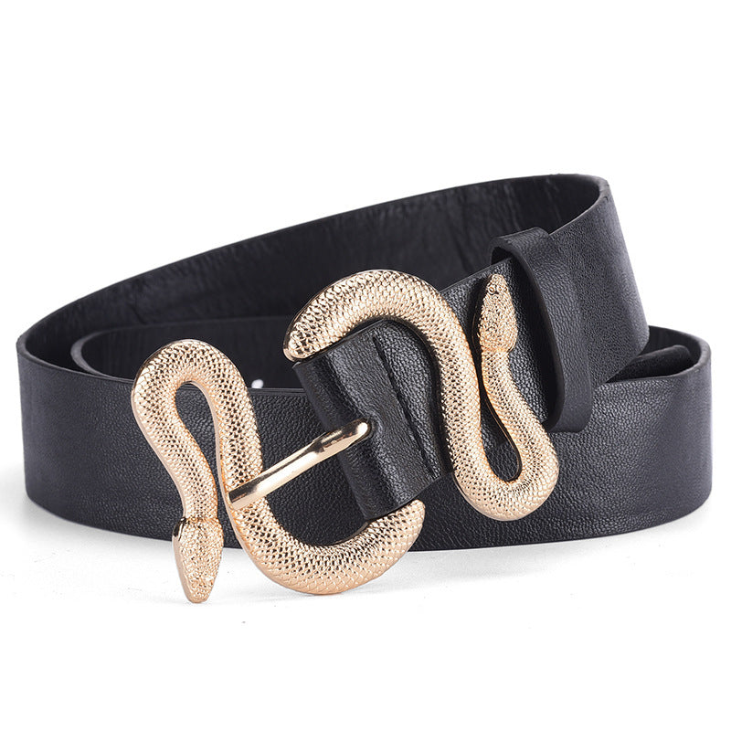 Universal European And American All-matching Belt With Jeans Strap Pant Belt Trendy Soft Pant Belt
