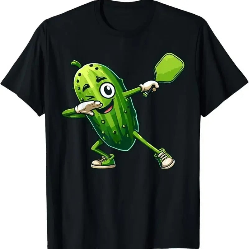 Street-style Vintage Loose-fitting Cross-border Crew-neck T-shirts For Men And Women