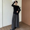 Women's Polyester Blended Fall Winter Skirt