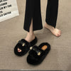 Versatile Furry Cotton Slippers For Womenperfect For Fall And Winter Wear