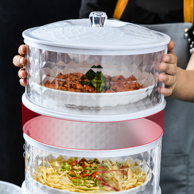 Multi-layer Anti-fly  Household Dust-proof And Heat-insulating Food Cover