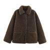 European And American Style Fashionable All-match Casual Double-sided Two-way Coat