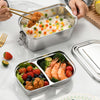304 Thickened Stainless Steel Lunch Box Compartment Seal