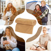 1Pc 79x24In USB Heated Shawl With Teasel Wearable Heating Blanket Electric Throw Wrap Indoor Outdoor With Zipper 3 Heating Levels Machine Washable For Outdoor Home Office