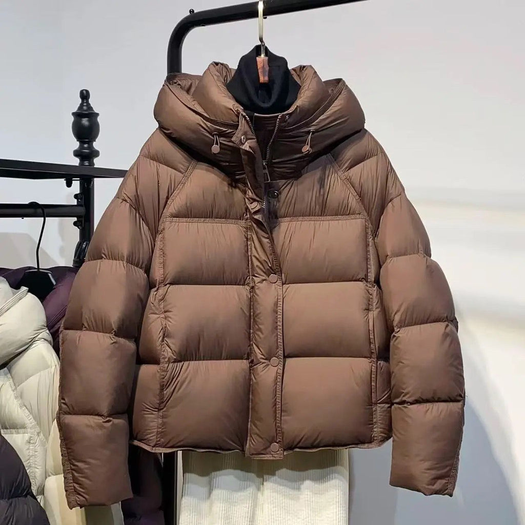 جاكيت شتوي نسائي من القطن المنفوخ